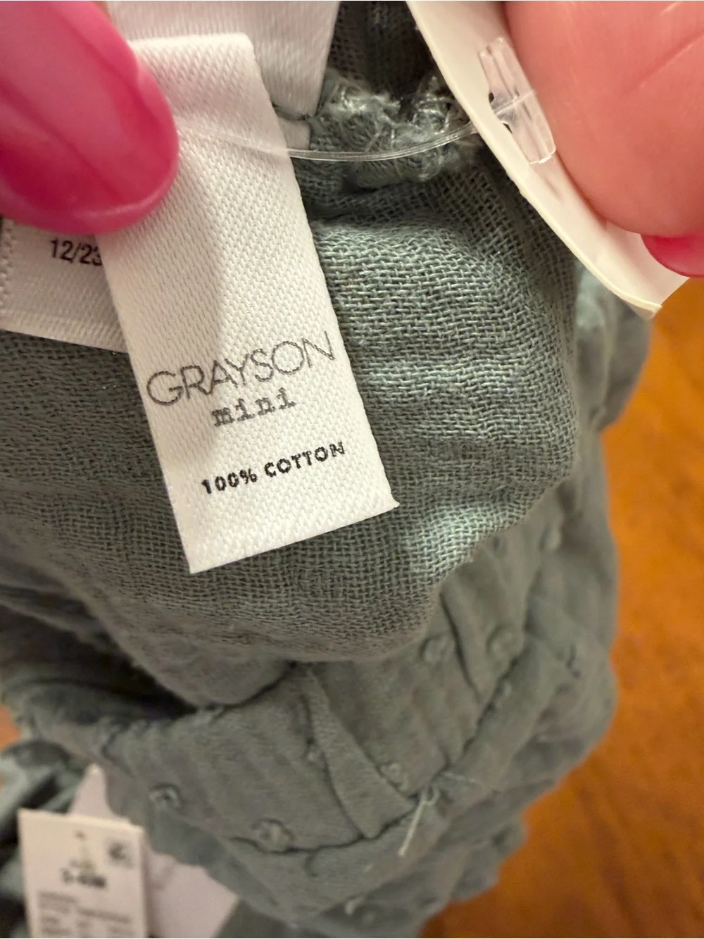 Grayson Mini Ruffle Tank & Diaper Cover Set in Sage